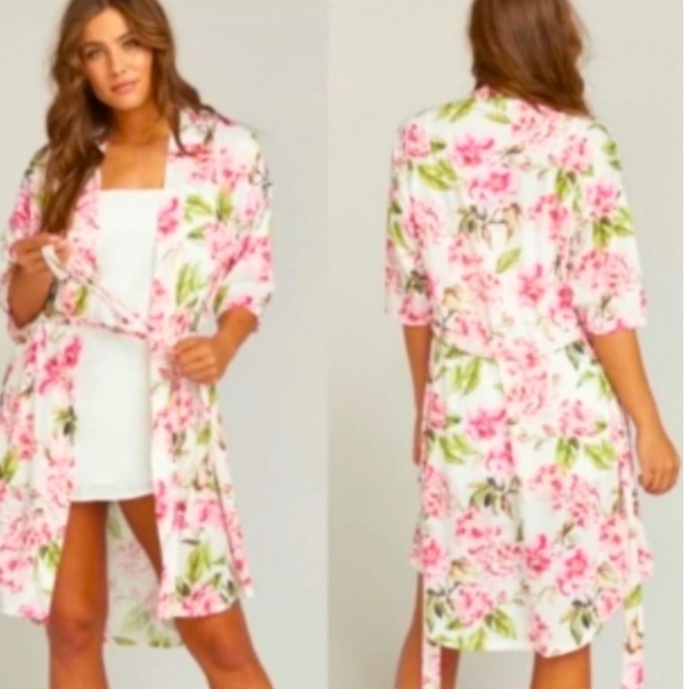 Show Me Your MuMu | Anthropologie | Floral Brie Robe or Kimono | One Size